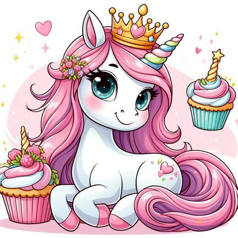 Premium Vector Cute Unicorn Vector Cartoon Illustration