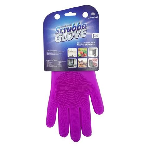 Oakmont Scrubba Yellow Glove Medium Pnp