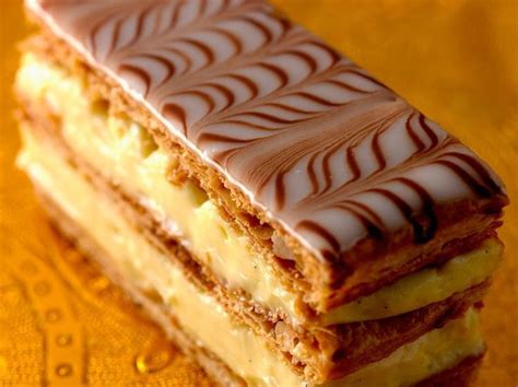 Mille Feuille Classique Recette Recette Mille Feuille Recettes