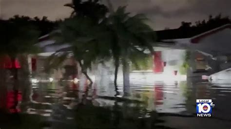 Residents In Broward County Dealing With Extensive Damage After Historic Rain Flooding Youtube