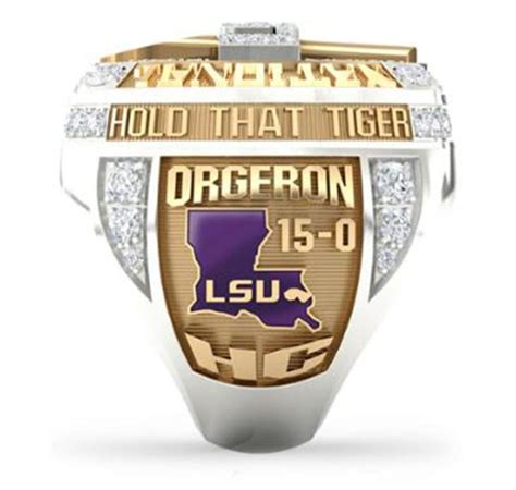 2019 Louisiana State University Lsu Replica Champion Ring Rich Products