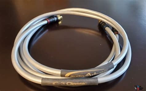 Audio Art Cable AAC IC 3 Classic Interconnect Cable Pair RCA 1m Photo