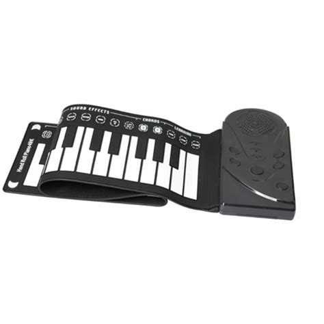 Portable 49 Keys Hand Roll-Up Piano MIDI Electronic Keyboard