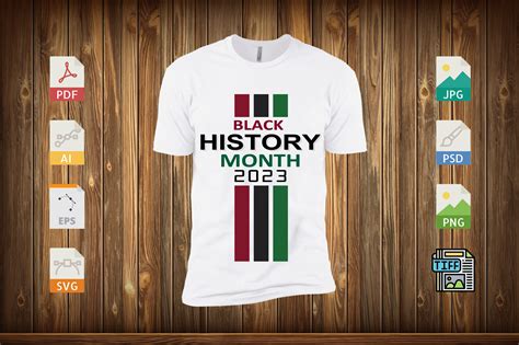 BLACK HISTORY MONTH 2023 Graphic by Globalteestore · Creative Fabrica