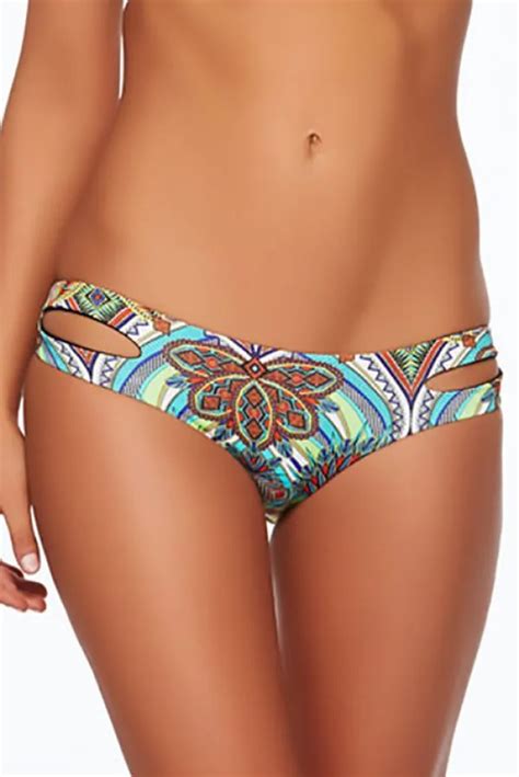 NEW WAVE LAGOON ESTELLA ZULU TRIBAL BIKINI By L SPACE Rio Bum