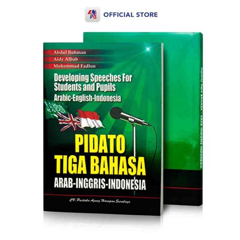 Jual Buku Belajar Pidato Pidato Tiga Bahasa Arab Inggris