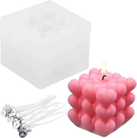 bubble candle kerzenform für Silikon Kerzenformen Silikon Bubble Kerzen