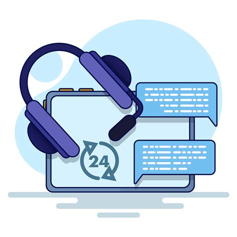 Call Center Concept Customer Service Support Speech Bubble Central