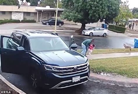 Dramatic Moment Father Saves His Two Year Old Daughter After She Was