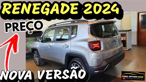 JEEP RENEGADE 2024 PREÇOS E VERSÕES ATUALIZADOS YouTube