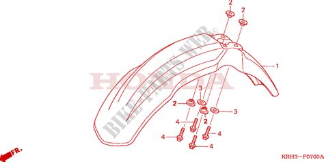 Front Fender For Honda Xr L Electric Start Honda Motorcycles