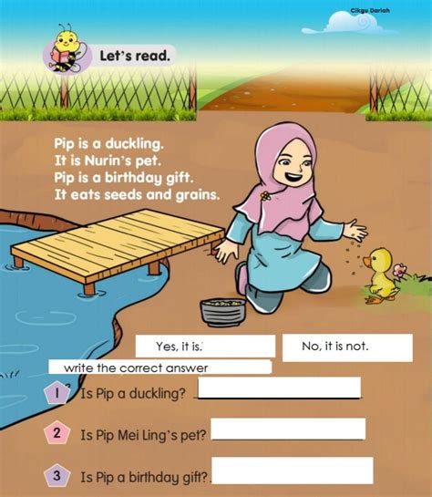 Bahasa Inggeris Exercise Live Worksheets