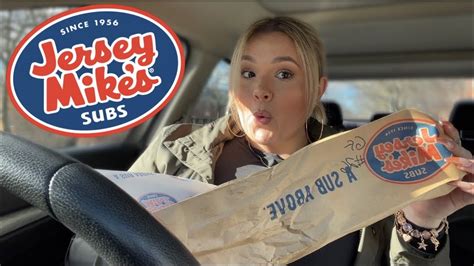 Jersey Mikes Mukbang First Time Trying Jersey Mikes Youtube