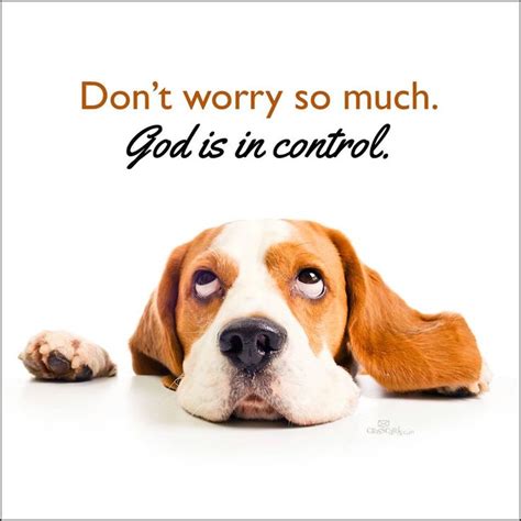 Dont Worry God Is In Control