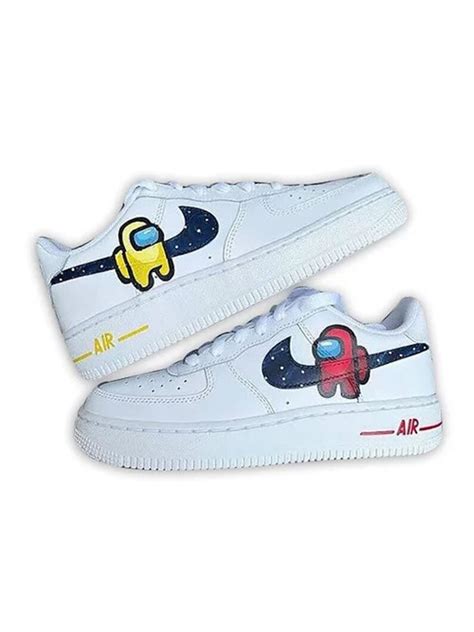 Among Us Nike Air Force 1 Nike Air Monarch Iv 4e Training Etsy