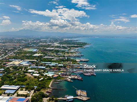 general santos fish port complex   philippines stock photo