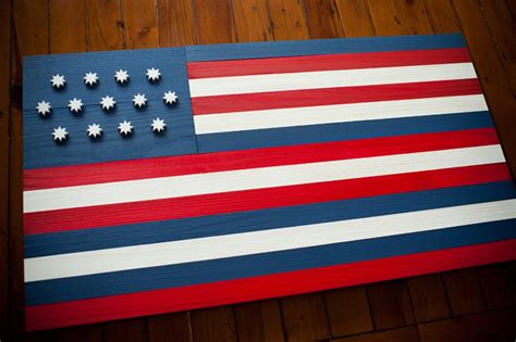 Serapis Wood Flag, Serapis Flag, Serapis, American Wood Flag, US Flag, US Wood Flag, Wooden Flag ...