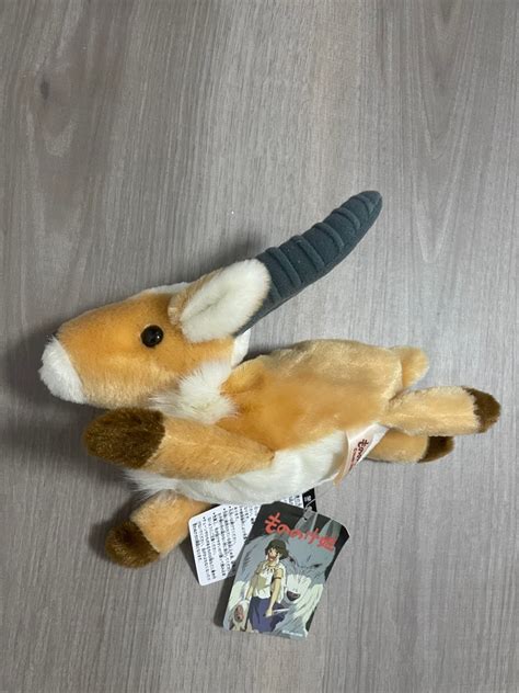 宮崎駿幽靈公主棱角馬公仔princess Mononoke Ghibli Studio Plush Toy 興趣及遊戲 玩具 And 遊戲類