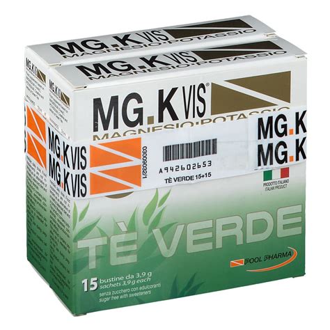 Pool Pharma Mg K Vis Magnesio E Potassio Bustine T Verde