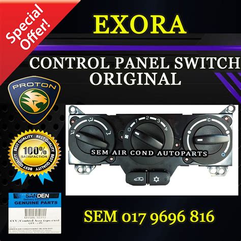 Proton Exora Original Sanden Control Panel Switch Suis Car Aircond