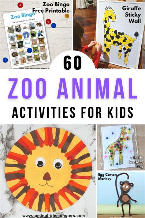 61 fabulous zoo activities for kids – Artofit