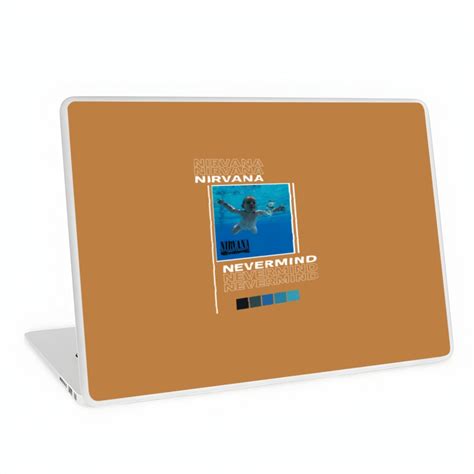 Nirvana album cover Laptop Skins, nirvana nevermind album cover Laptop ...