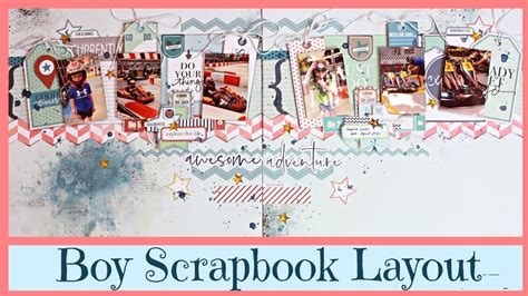 Scrapbook Double Layout Tutorial Uniquely Creative Choose Your Own