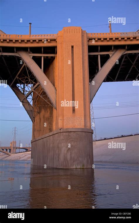 6th Street Bridge Over The Los Angeles River Downtown Los Angeles