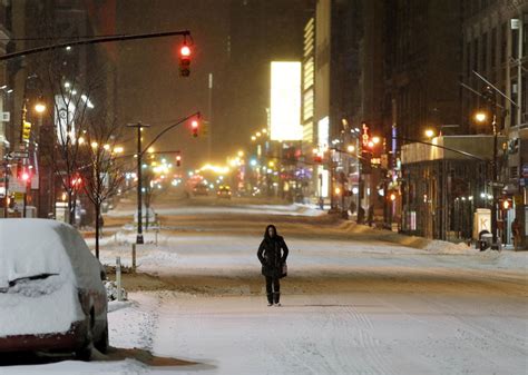 Massive Snowstorm Slams The Northeast Abc News