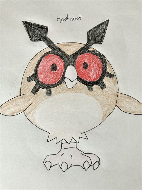 Hoothoot By Sonicmegabatman274 On Deviantart