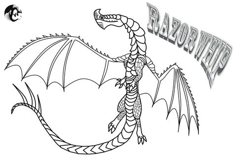 Stormfly Dragon Coloring Pages - Dejanato