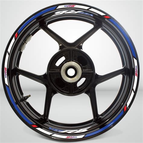 Yamaha Yzf R6 Motorcycle Rim Decal Mm Kit V2