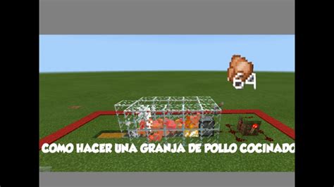 Como Hacer Una Granja De Pollos Cocinados En Minecraft Youtube