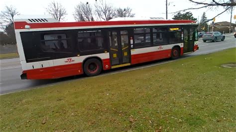 Ttc Bus Route 53 3126 On Steeles Ave East Toward Finch Stn Youtube