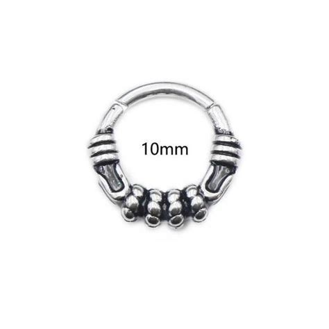 Piercing Au Nez A Mm Anneau De Nez De Segment En Acier Chirurgical