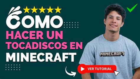 ¿cómo Hacer Un Tocadiscos En Minecraft Y Que Funcione Correctamente