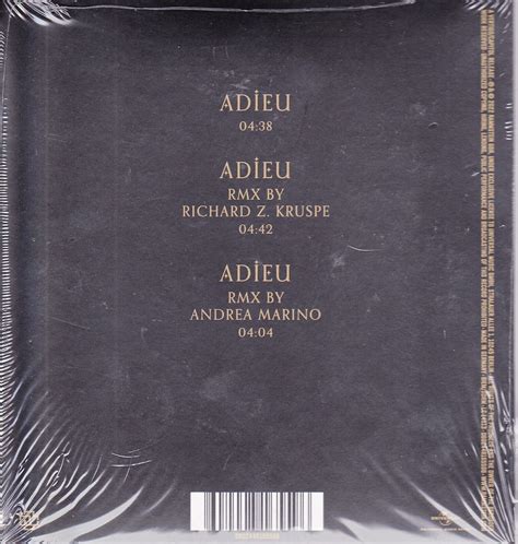 Rammstein Adieu Single Incl 2 Rmx Ovp Ebay