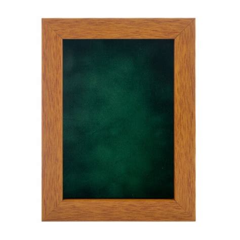 9x12 Shadow Box Frame Light Brown Wood 34 Depth Forest Green Suede Backing Uv Acrylic 9x12