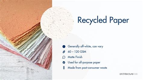 35 Different Types Of Paper Their Uses And Properties