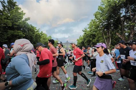 Borobudur Marathon 2023 Voice Of Unity Sukses Digelar Di Kawasan Candi