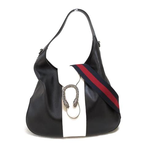 Gucci Sac besace Dionysus en cuir 446687 Veau façon poulain Noir ref