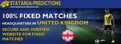 STATAREA PREDICTIONS - BUY FIXED MATCHES TODAY