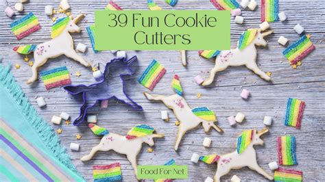 39 Fun Cookie Cutters That Will Help You Make Exciting Treats Food