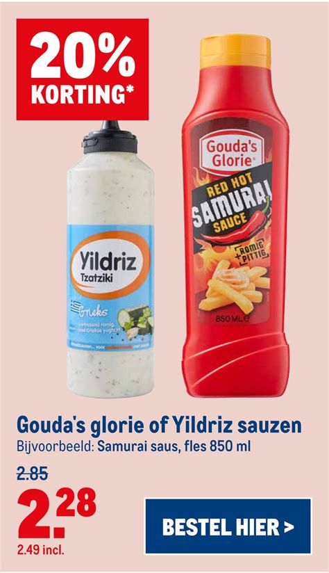 Gouda S Glorie Of Yildriz Sauzen Aanbieding Bij Makro