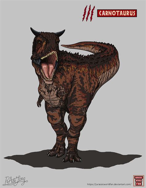 Jurassic World Fallen Kingdom: Carnotaurus by JurassicWorldFan on ...