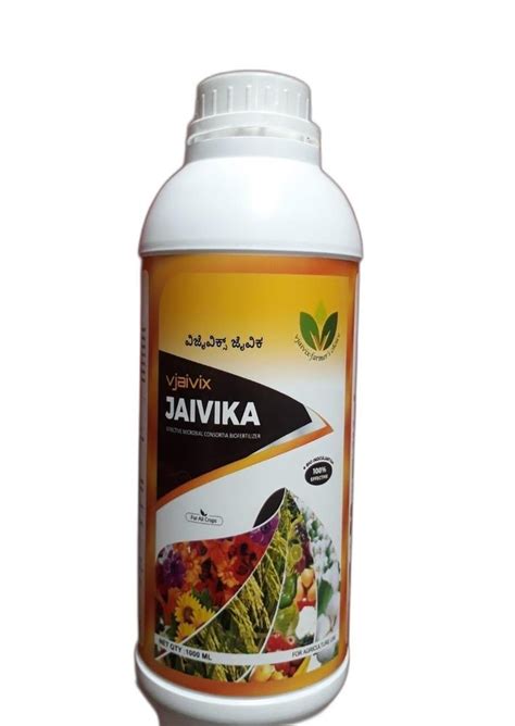 Bio Tech Grade Packaging Size 1ltr Vjaivix Jaivika Microbial