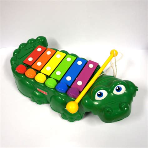 Fisher Price Xylophone Crocodile Warwick Toy Library