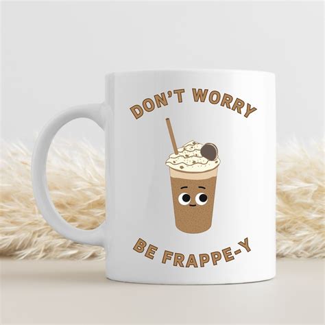 Don T Worry Be Frappe Svg Coffee Monogram Svg Coffee Quotes Svg