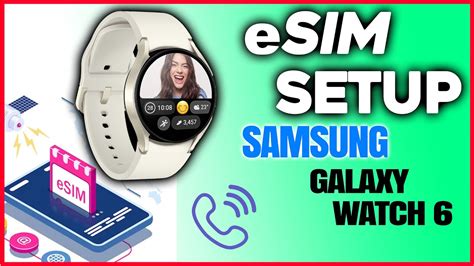 Galaxy Watch 6 Esim Setup Activate Lte Esim On Samsung Galaxy Watch 6 Samsunggalaxywatch6