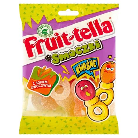 Fruittella Smoczki Żelki o smaku owocowym kwaśne 90 g Zakupy online z